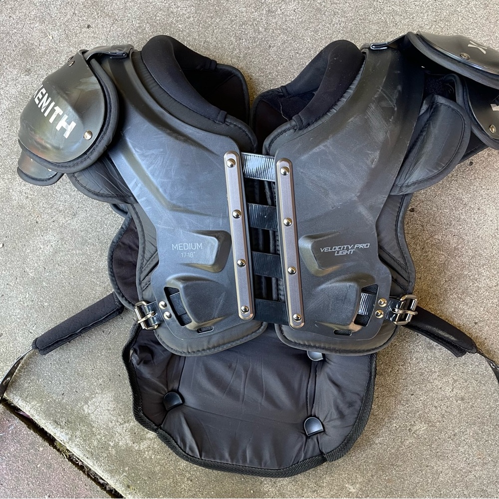 Sold Xenith velocity pro light football shoulder pads size M